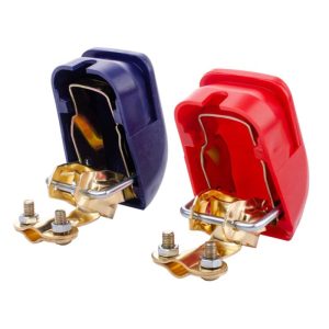 12V/24V Brass Quick Release Battery Terminals Screw Terminal