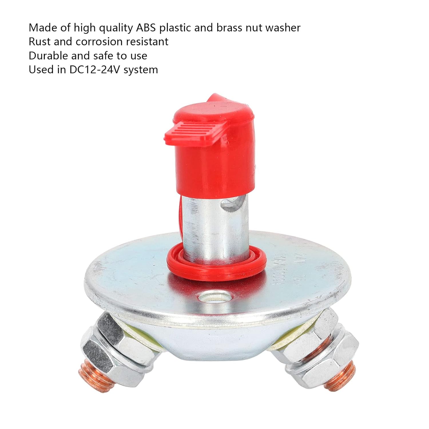 Battery Disconnect Switch 75A Plastic Cut off Isolator Power Kill Switch - Image 4