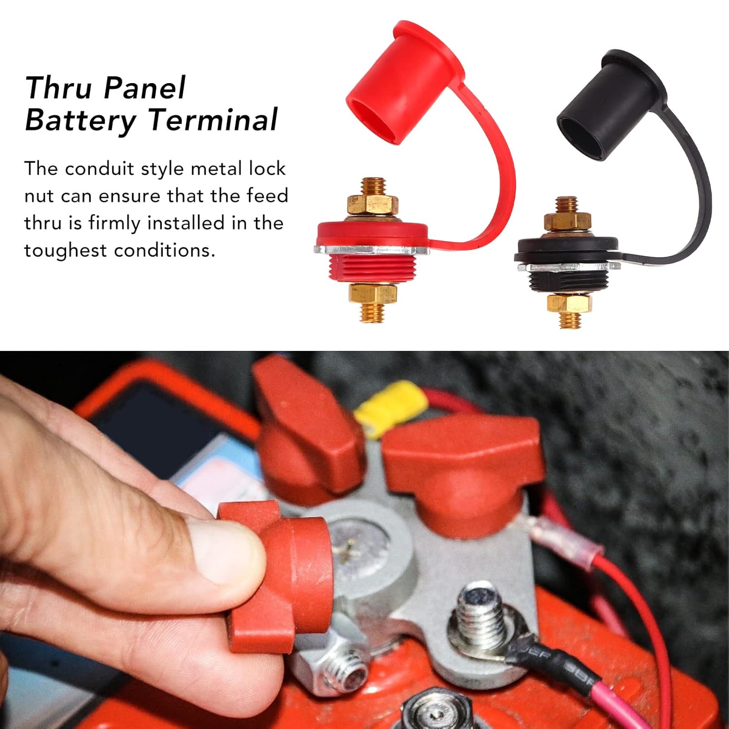 250A Rated Current Easy Operation Battery Bolt Terminal Stud - Image 3
