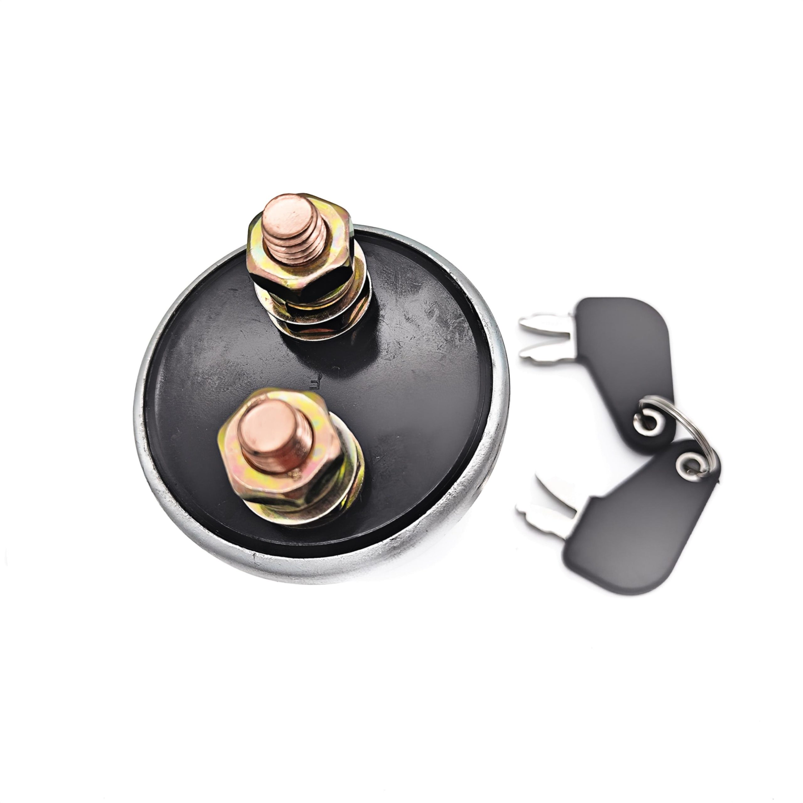 Battery Disconnect Master Power Starter Switch with 2 Position 2 Stud 2 Keys - Image 6