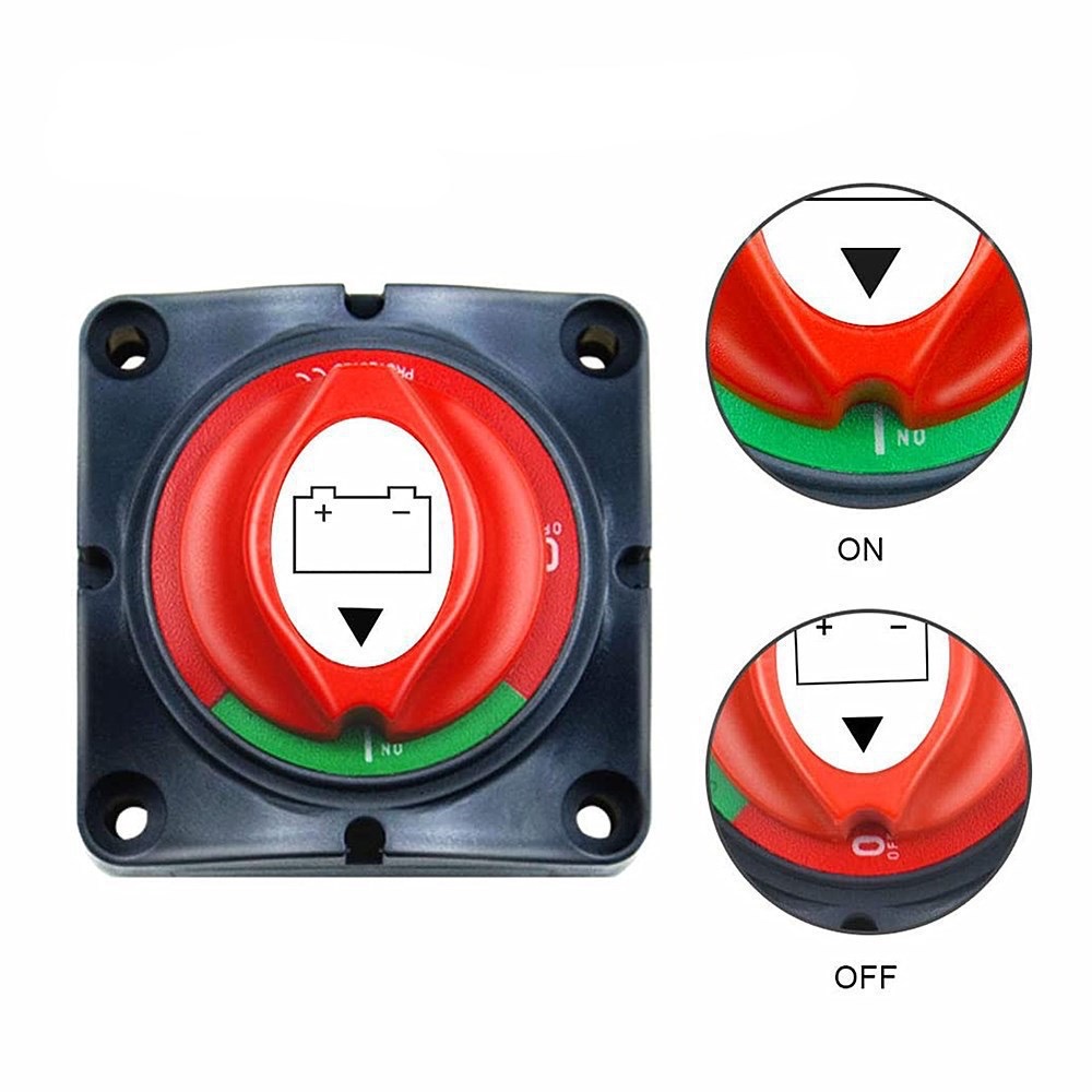 Marine Battery Disconnect Switch 12V 300A for Boat Car Truck RV - Image 2
